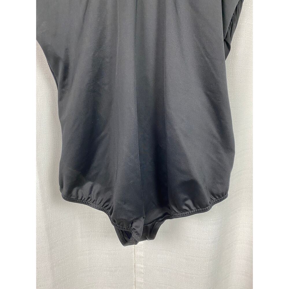 Miraclesuit Black Crossover One Piece Swimsuit Sz.20W NWOT - Picture 13 of 16
